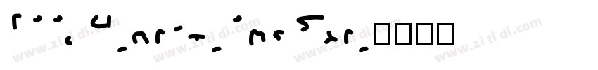 Good Vibrations Scri字体转换